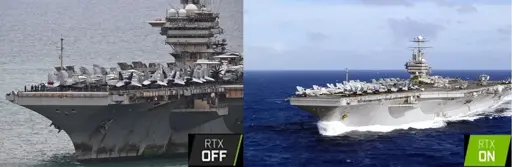 USS Abraham Lincoln RTX Off RTX On