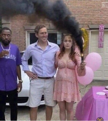 Gender reveal gone wrong