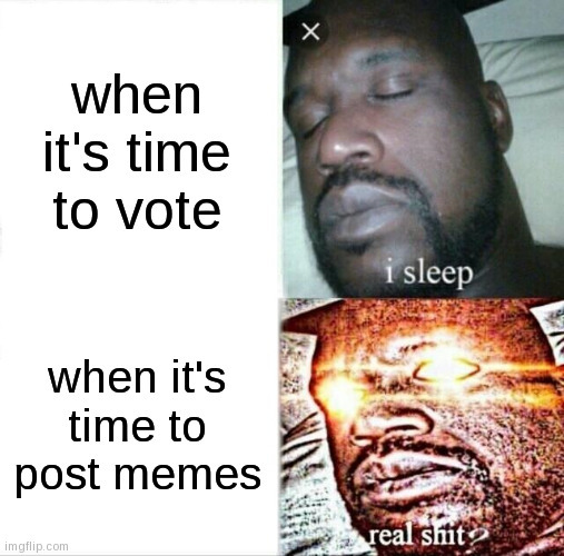 Sleeping shaq meme: