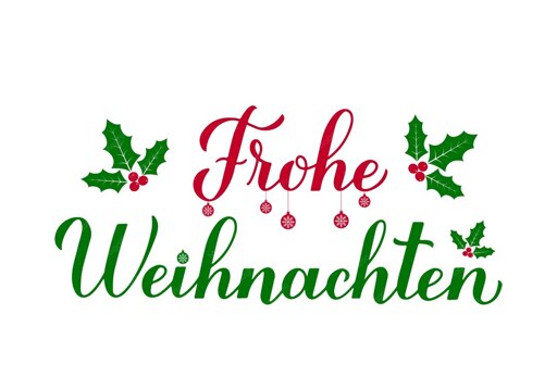 Frohe Weihnachten!